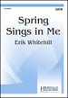 Spring Sings in Me